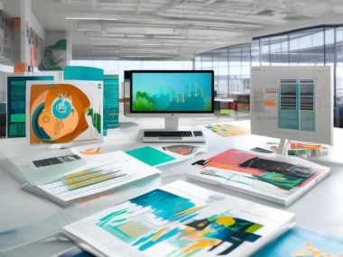 商务PPT模板 + 视觉盛宴 + 动态设计 + 差异化扁平化